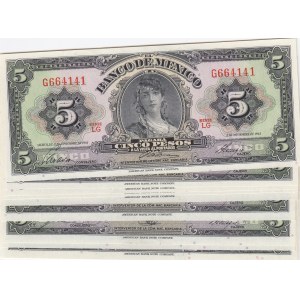 Mexico 5 pesos 1961 (10 pcs)