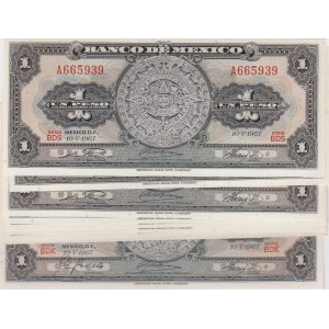 Mexico 1 peso 1967 (10 pcs)