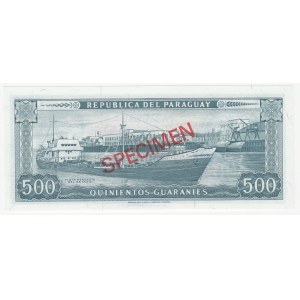 Paraguay 500 guaranies 1979 - Specimen