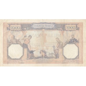 France 1000 francs 1939