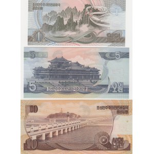 North Korea 1-100 won 1992 specimens (5)