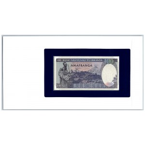 Rwanda 100 francs 1982