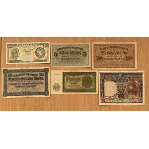 Germany, Spain, Cyprus paper money (6)