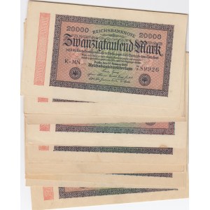 Germany 20 000 mark 1923 (20 pcs)