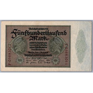 Germany 500 000 mark 1923