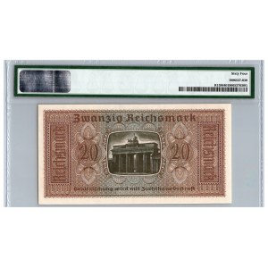 Germany 20 reichsmark 1940-1945 - PMGC 64