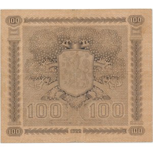 Finland 100 markkaa 1922 Litt C.