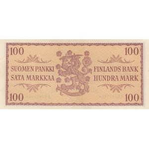 Finland 100 markkaa 1957
