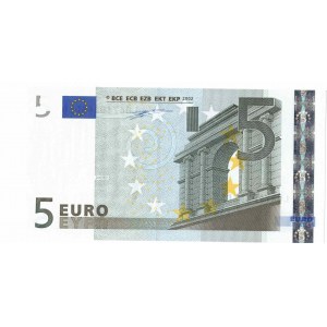 Finland 5 euro 2002, L, F. Duisenberg D001E2