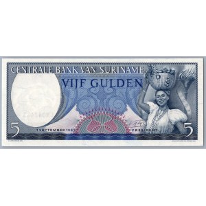 Suriname 5 gulden 1963
