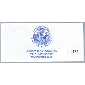 Great Britain London IBNS Congress 25th Anniversary 7/8 october 1995 - Experimental