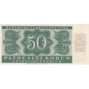 Czechoslovakia 50 korun 1950 - specimen