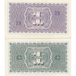 Chile 1 peso 1943 (2 pcs)