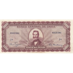 Chile 5 escudos 1960-61