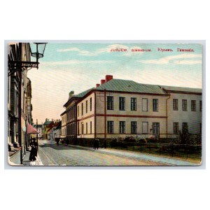 Postcard Estonia Dorpat (Tartu) Gymnasium