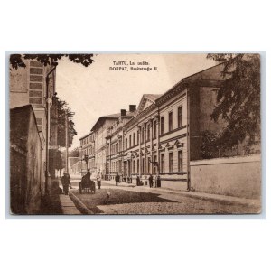 Postcard Estonia Dorpat (Tartu) Lai street