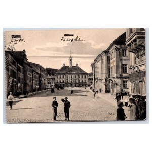 Postcard Estonia Dorpat (Tartu) Town hall