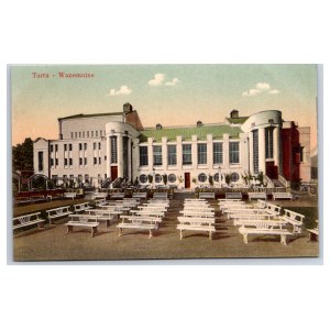 Postcard Estonia Dorpat (Tartu) Theater Wanemuine