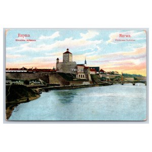 Postcard Estonia Narva Hermann castle