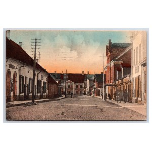 Postcard Estonia, Rakvere Pikk street