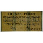 Gdańsk - 10 fenigów 1916 - PMG 64 EPQ