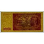 100 złotych 1948 - seria GE - bez ramki wokół nominału 100 - PMG 55 EPQ