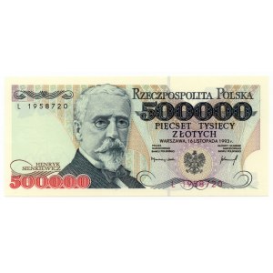 500 000 złotych 1993 - seria L