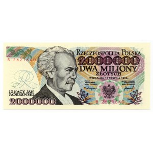 2 000 000 złotych 1992 - seria B