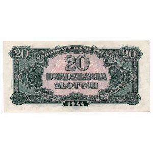 20 złotych 1944 - ...owe - seia EX