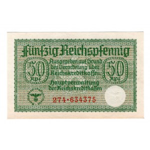 Niemcy - 50 reichspfennig 1940-45