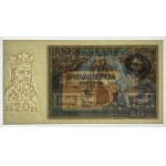20 złotych 1931 - seria AB - PMG 64