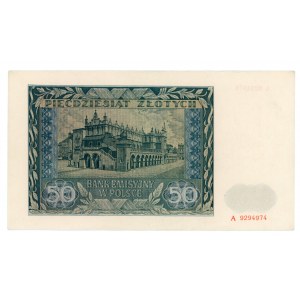 50 złotych 1941 - seria A