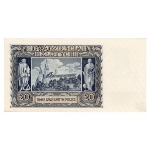 20 złotych 1940 - seria N