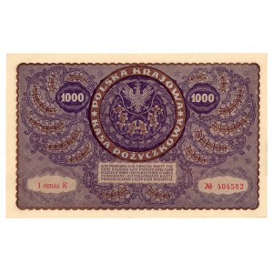 1.000 marek polskich 1919 - I Serja K