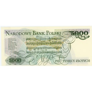 5000 złotych 1982 - seria B