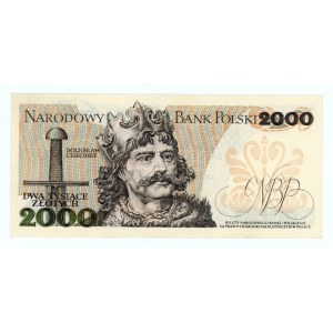 2.000 złotych 1982 - seria BP - pierwsza seria rocznika
