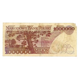 1.000.000 złotych 1991 - seria A - Falsyfikat