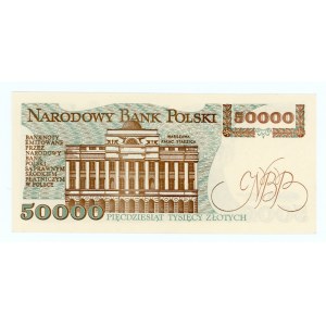 50.000 złotych 1989 - pierwsza seria A