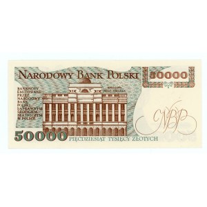 50 000 złotych 1989 - seria AB