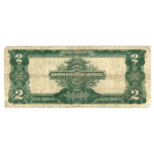 USA - 2 dolary 1899 (SILVER CERTIFICATE) - Speelman/White
