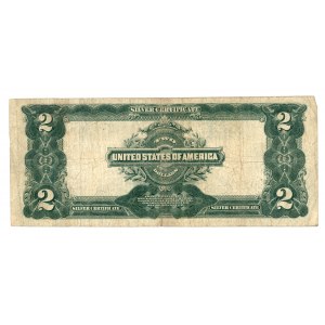 USA - 2 dolary 1899 - (SILVER CERTIFICATE) - Speelman/White