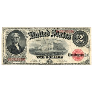 USA - 2 dolary 1917 - William S. Elliott /White