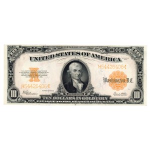 USA - 10 dolarów 1922 - Gold Certificate - Speelman/White