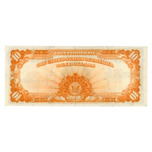 USA - 10 dolarów 1922 - Gold Certificate - Speelman/White