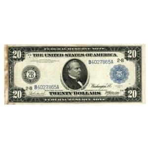 USA - 20 dolarów 1914 - Burke / McAdoo