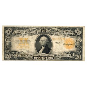 USA - 20 dolarów 1922 - Gold Certificate - Speelman/White