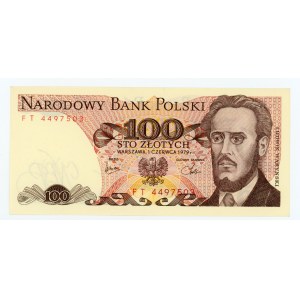 100 złotych 1979 – seria FT