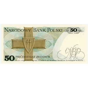 50 złotych 1975 - seria BE