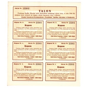 Osada Górniczo-Przemysłowa TRZEBINIA S.A. w Krakowie - Em.2, 100 zł 1938