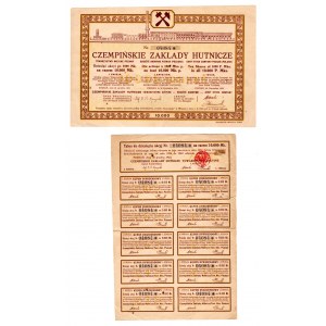 Czempińskie Zakłady Hutnicze T.A. Poznań Em. I, 10 x 100 mkp 1923